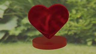 3d heart rotate screenshot 5