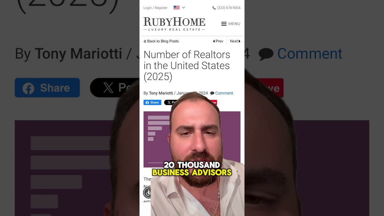 The 80% of realtors not making money….It’s time to sell businesses💥 