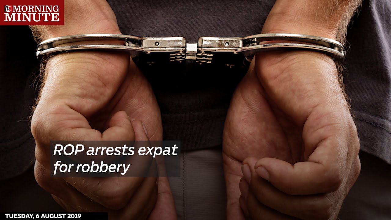 ROP arrests expat for robbery