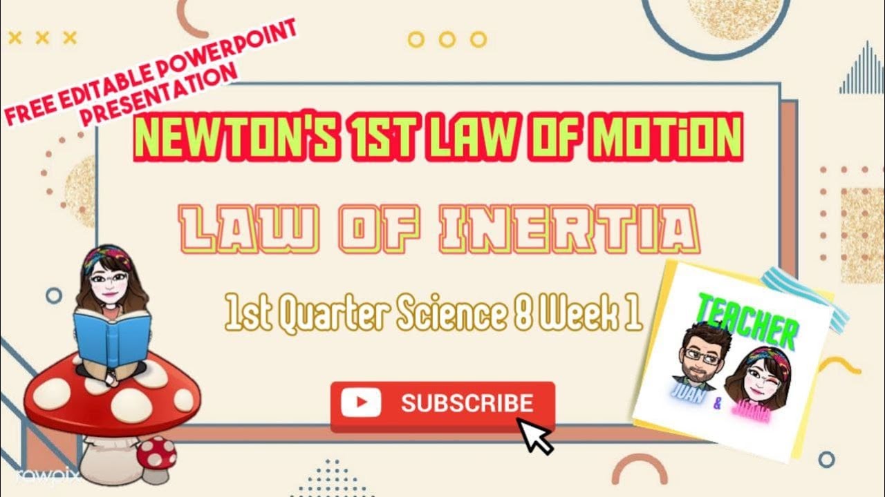 SCIENCE 8 LAW OF INERTIA| MELC - BASED