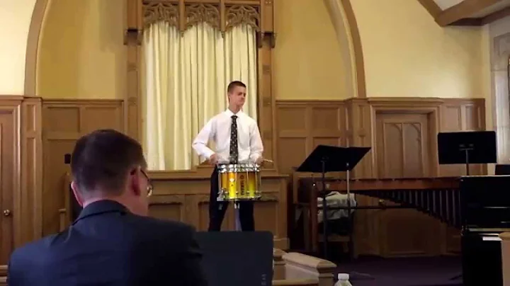 05/02/15 - Matthew Hinkle's snare drum solo at Sta...