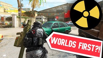 WORLDS FIRST THIRD PERSON NUKE IN MW2?! (No Commentary)