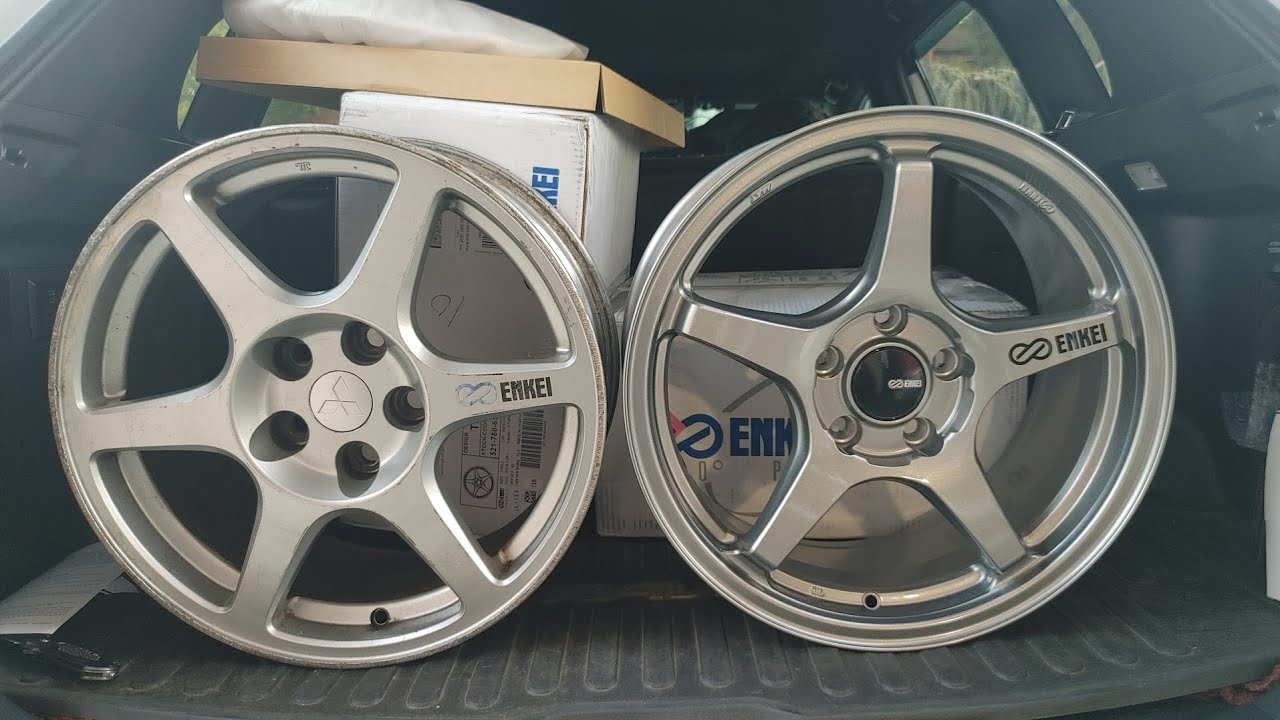 Show and Tell: Enkei TS-5 17x8 Wheel for my Toyota Rav4 Prime SE - YouTube