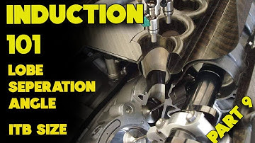 Induction Secrets Part 9: ITB Position Sizing, LSA Effects & Dynamic Compression | Bain Racing