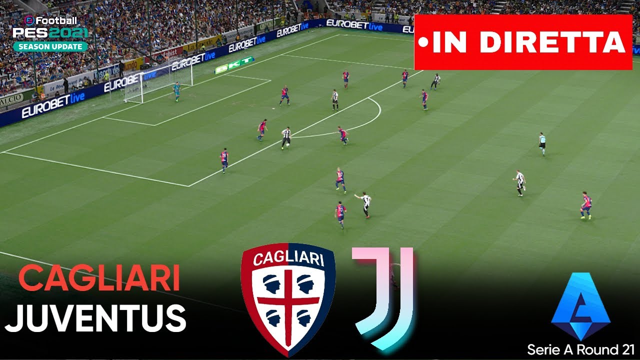🔴 DIRETTA: Cagliari - Juventus |: 21ª giornata di Serie A**⚽ **Simulazione di streaming completa PES