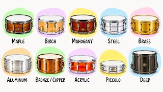 Every Snare Drum EXPLAINED in Detail