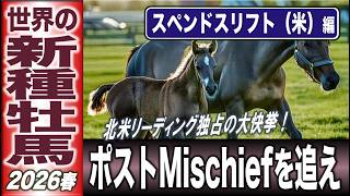 【米競馬の本命】スペンドスリフトＦの種牡馬たち　快挙に沸く北米スタリオンの総本山　世界の新種牡馬シリーズ（２）　【計算する血統】No.270