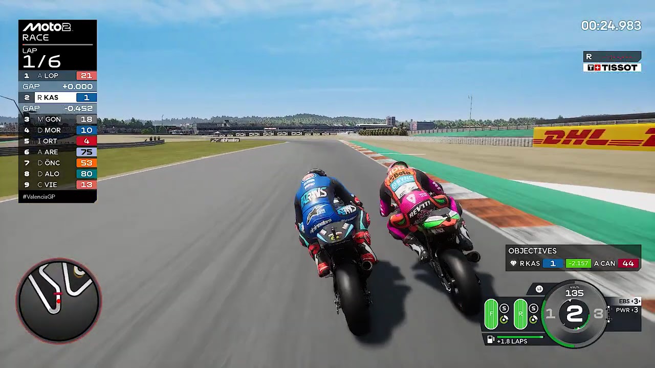 Aron Lopez Crashed Fighting For the Win! | Moto2 Championship 