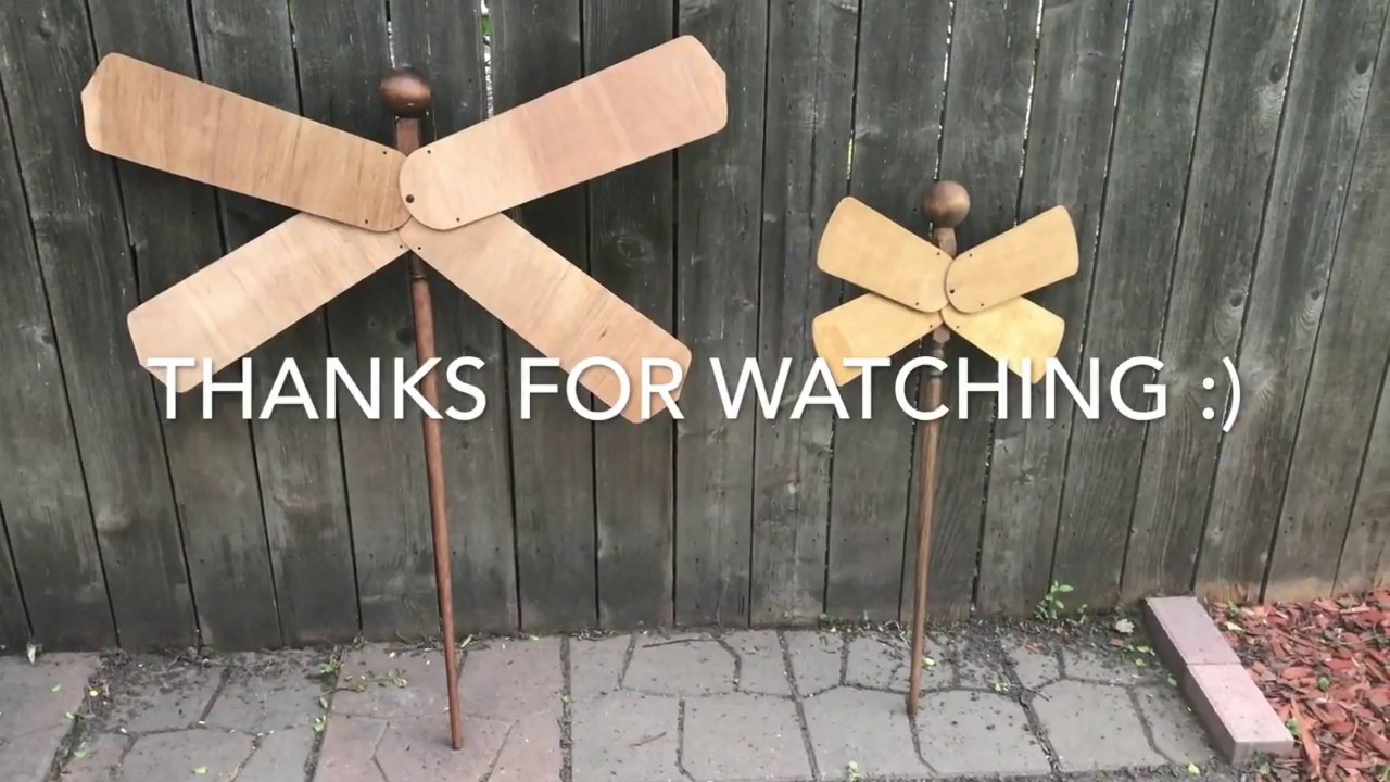 DIY Wooden Dragonfly