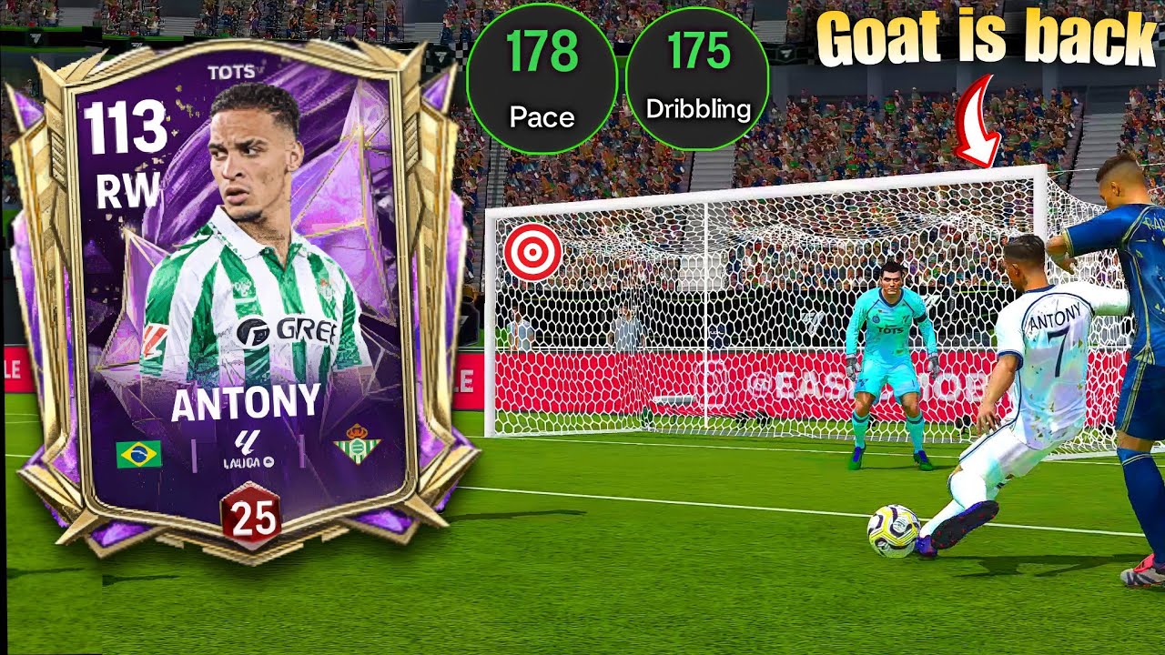"109 TOTS Antony Review – The Skill King of FC Mobile!" 🔥