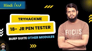 18 Jr Penetration Tester | Burp Suite Other Modules | Urdu/Hindi | Decoder | Comparer | Sequencer Net Worth