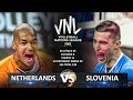 Netherlands vs Slovenia | Men&#39;s VNL 2024