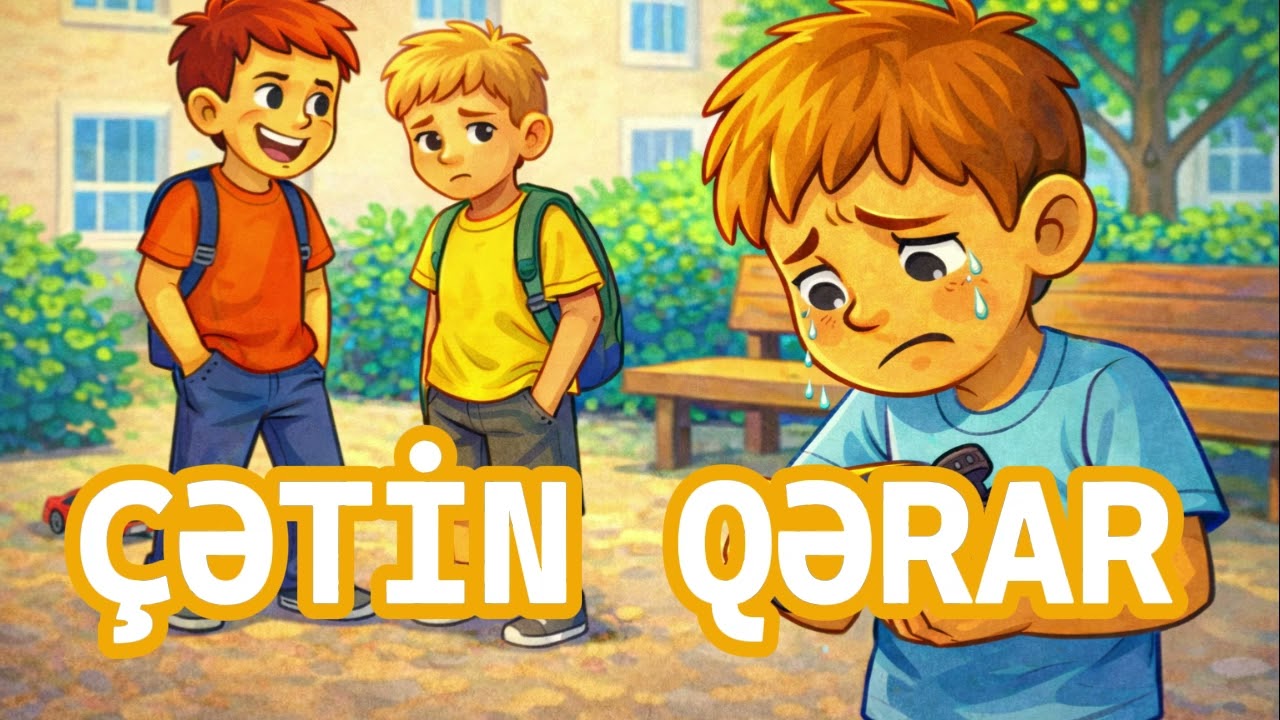 ÇƏTİN QƏRAR ✨  Öyrədiçi uşaq hekayəsi