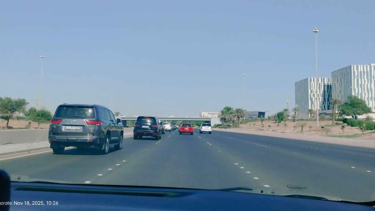 Kuwait City Ring Road - YouTube