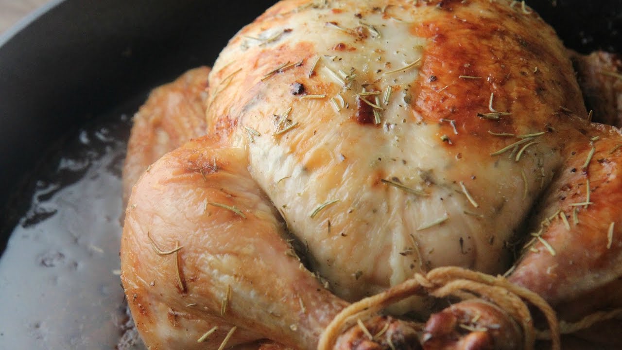 Juicy Roasted Chicken - Cooked by Julie episode 344