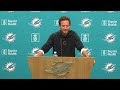 Coach Mike McDaniel meets with the media | Miami Dolphins
