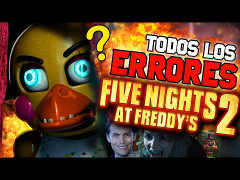 Todos los ERRORES de FNaF Movie 2