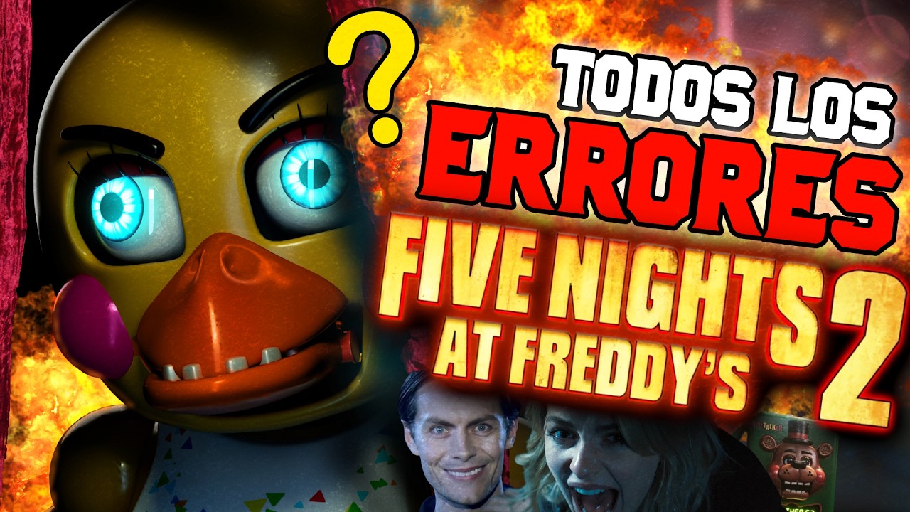Todos los ERRORES de FNaF Movie 2