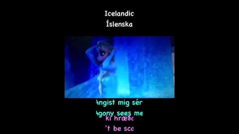 For the first time in forever (reprise) multilanguage w/subs & trans