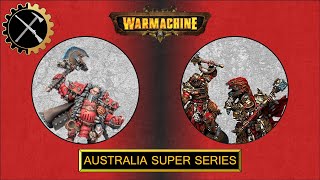 Australian Super Series, Round 1: The Butcher vs Kazimir - MKIV Warmachine Battle Report