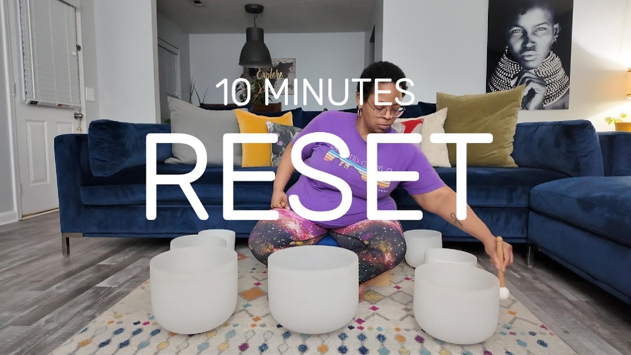 10 Minutes | Sound Bath Reset to Calm the Nervous System