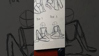 Drawing pose ✨️ #art #drawing #pose #tutorial #video #anime #shorts #howtodraw