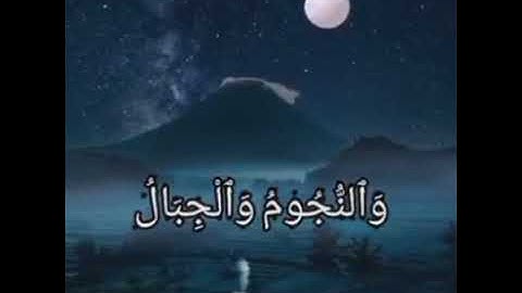 سوره حج (آیه ۱۸)أَلَمْ تَرَ أَنَّ اللَّهَ يَسْجُدُ لَهُ مَنْ فِي السَّمَاوَاتِ