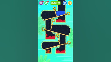 Save the Fish Challenge | Pull The Pin | Best Mobile Puzzle Game 2025 🔥| Ios android Gameplay #short