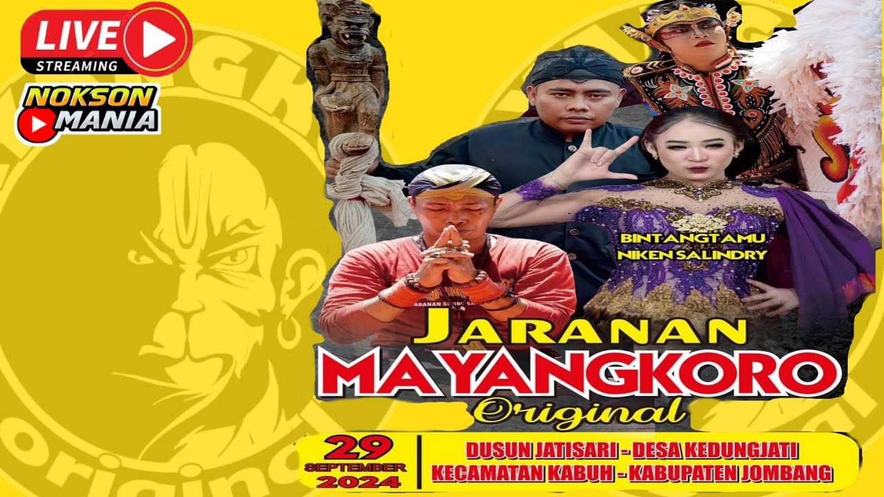 Live NIKEN SALINDRY Jaranan MAYANGKORO ORIGINAL Live Jatisari Kabuh Jombang SG PRO AUDIO