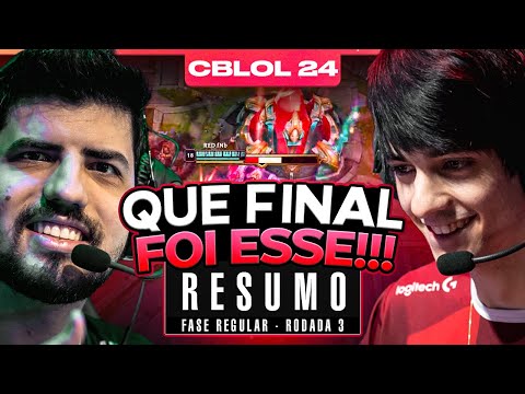 O QUE ACONTECEU NESSE JOGO FOI BIZARRO | CBLOL 3° Rodada | 1° Etapa | Ilha das Lendas