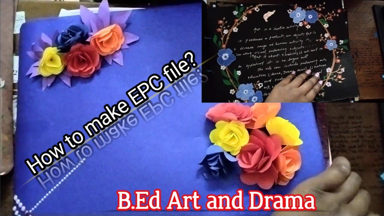 EPC file B.Ed//How to make EPC file#teaching #college #ranchi #art # ...