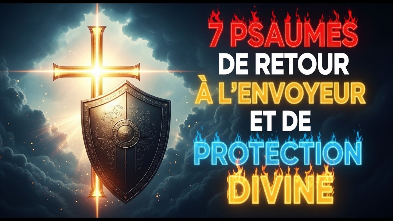 LA PRIÈRE QUI FAIT TREMBLER LES SORCIERS CHAQUE MALÉDICTION RETOURNE À SON ENVOYEUR, 7 PSAUMES DE 🔥