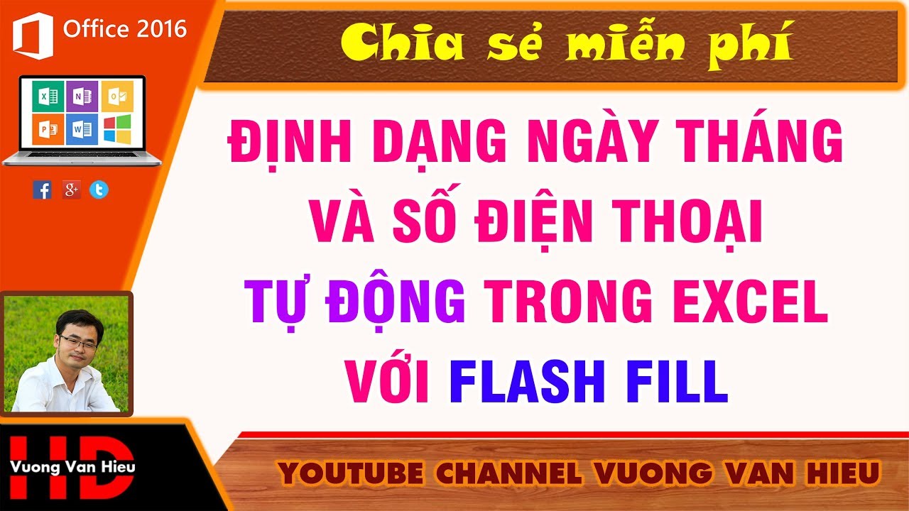 Thủ Thuật Excel ✅ Định Dạng Ngày Tháng Và Số Điện... - youtube
