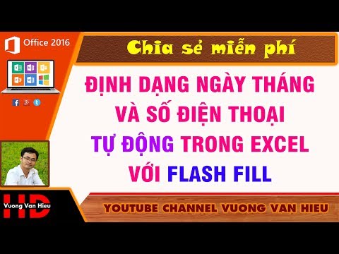 Video Thủ Thuật Excel ✅ Định Dạng Ngày Tháng Và Số Điện... - youtube