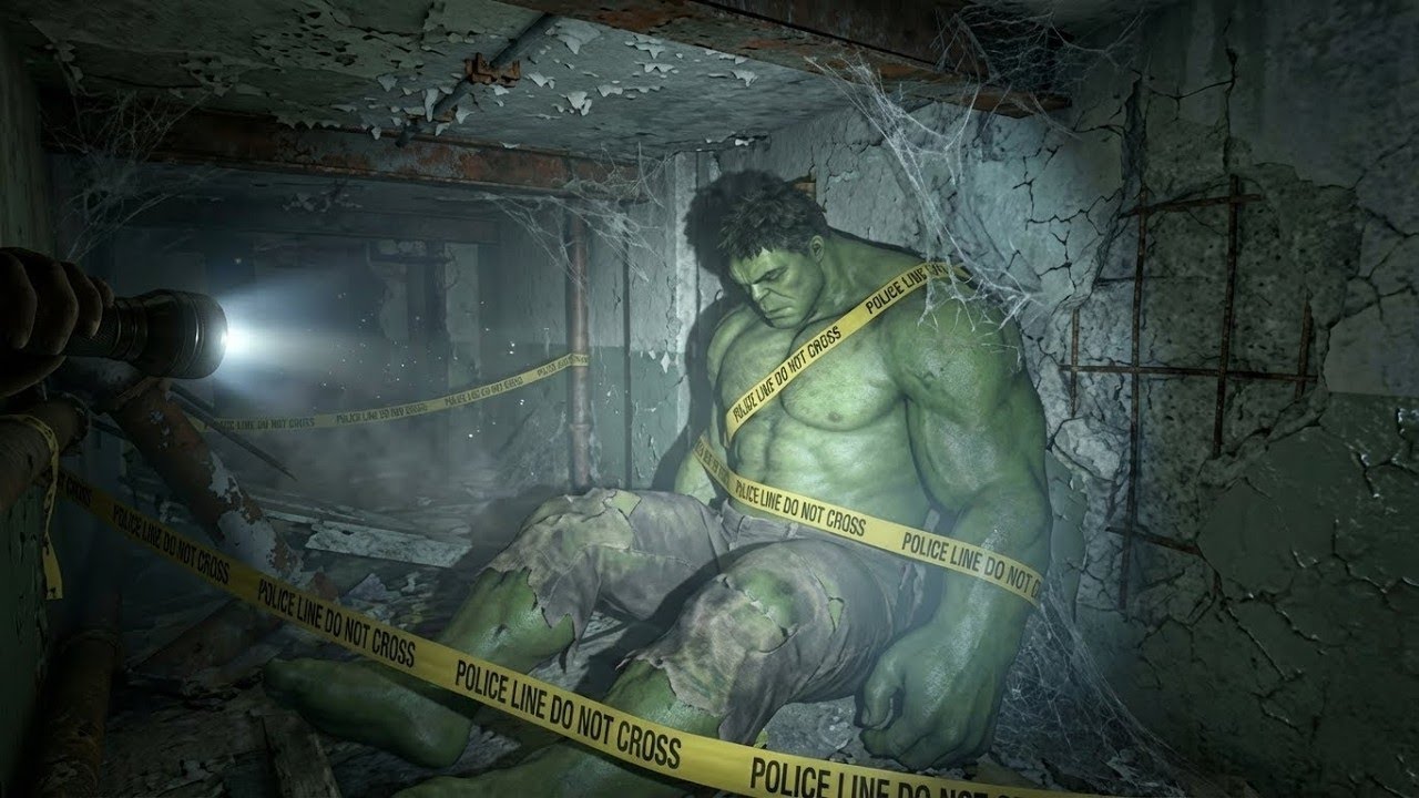 THEY DISAPPEARED… / I FOUND MARVEL HEROES IN AN ABANDONED BASEMENT