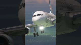 Final Approach with Gear Down – Congo Bush Flight Adventure #flightsim #flightsimcommunity #a350