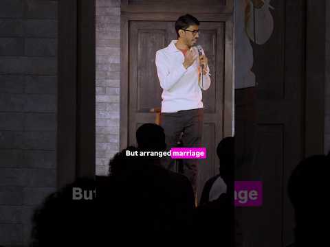 Love vs Arranged Marriage Food #comedyshorts #standupcomedy #matrimania