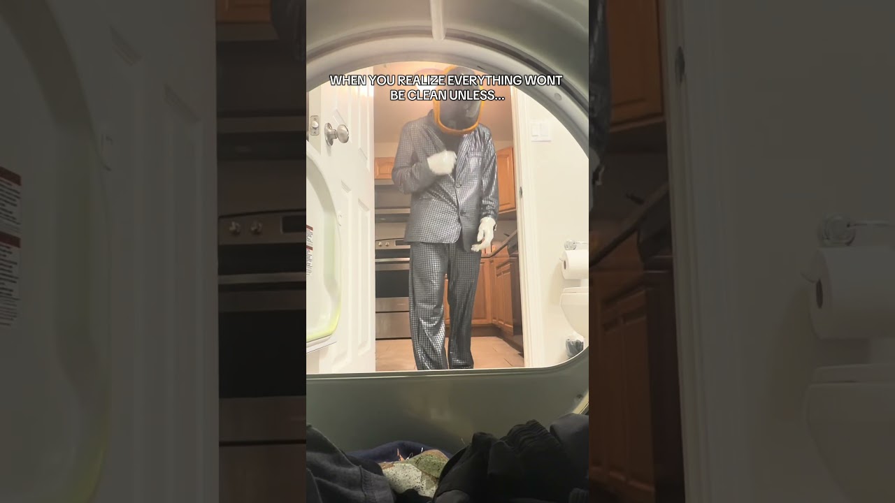 Had to toss the clothes I was wearing in too just to finish the load. Who's done this? 