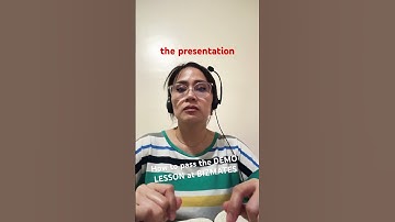 How to pass DEMO lesson #bizmates #tutor