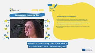 MentorTrain Video M4-1 - Facilitate the first steps in the job post (Basque)