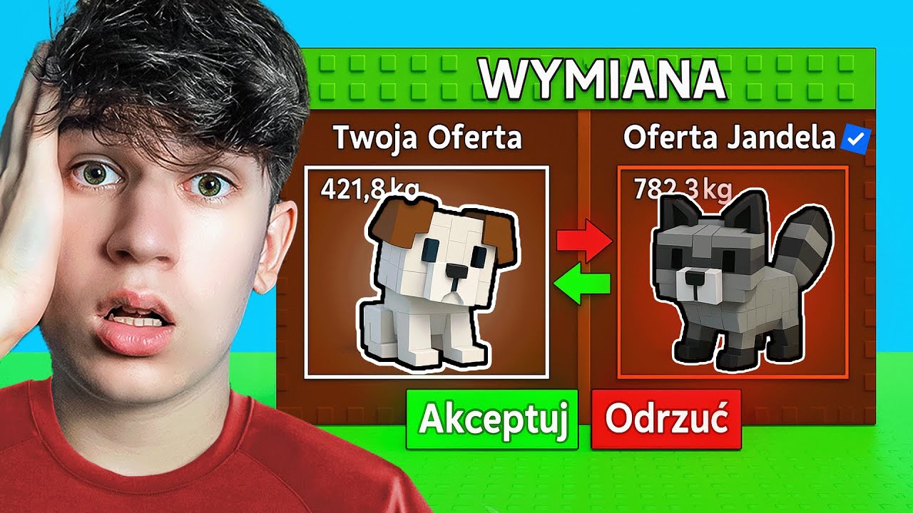 Wymieniam od PSA do RACCOONA w GROW a GARDEN!🦝