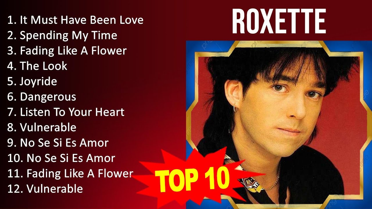Roxette 2023 - Greatest Hits, Full Album, Best Songs - It Must Have Been Love, Spending My Time,...