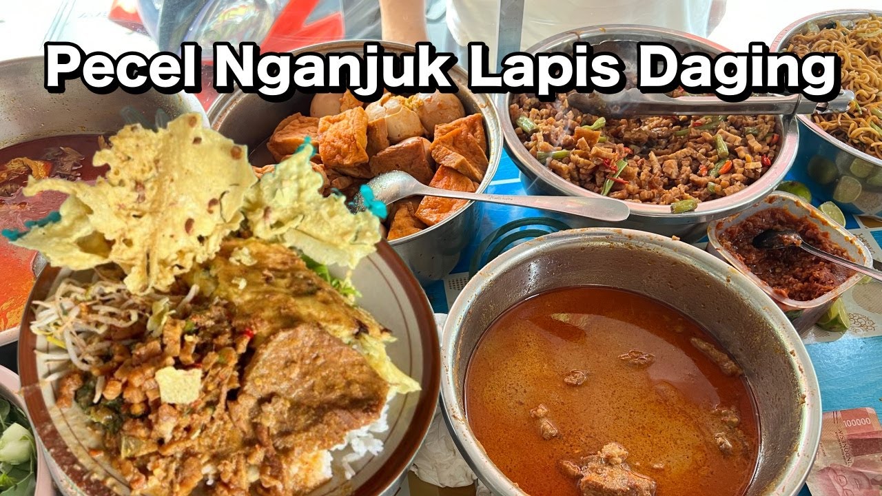 PECEL NGANJUK LAPIS DAGING