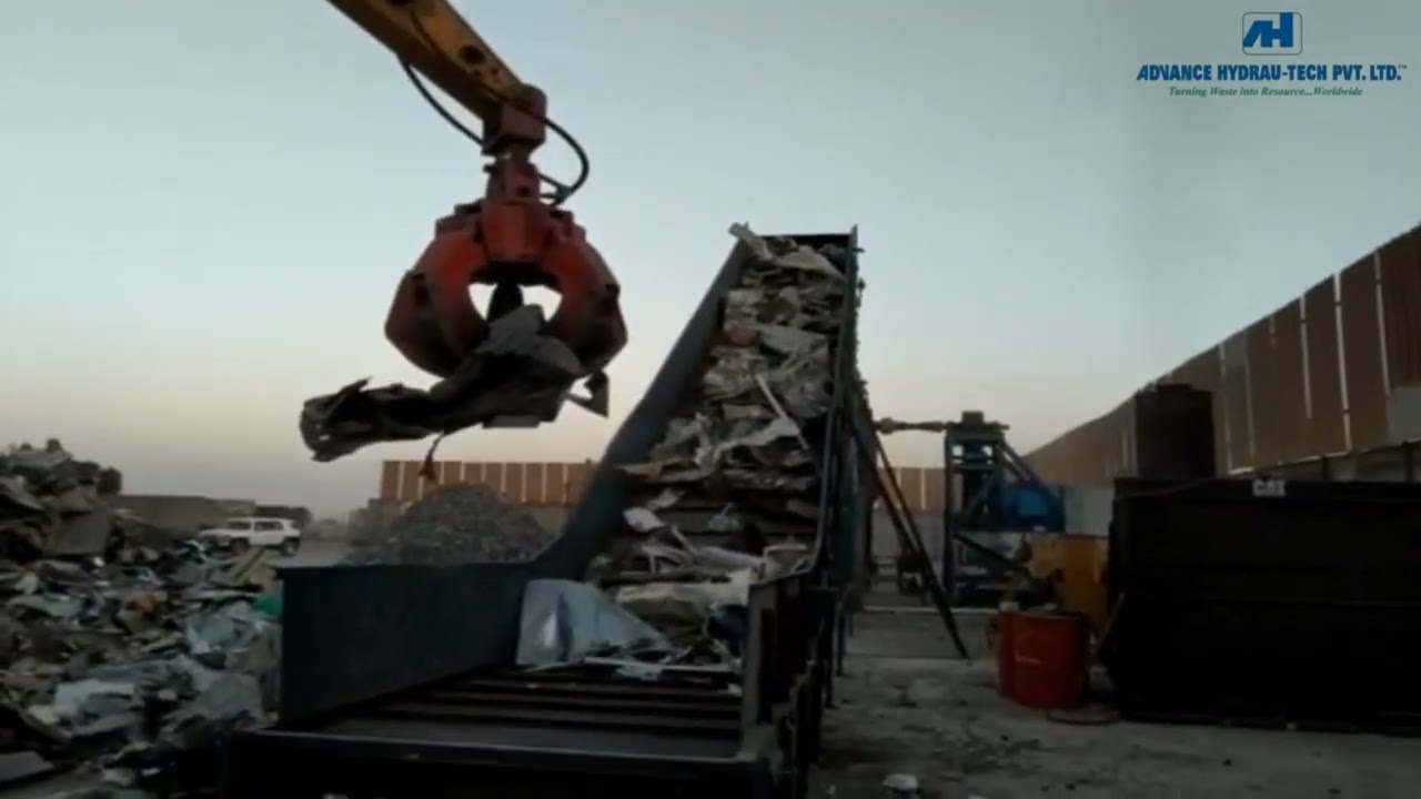 Scrap Metal Shredder - Complete Shredding System