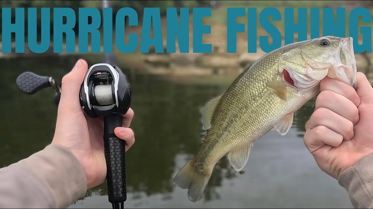 Bass Fishing after a Hurricane with the Boys!