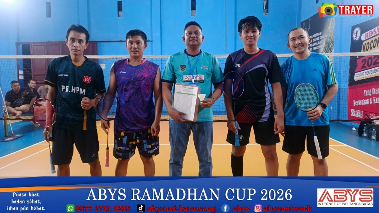 Rohmat/Erwin VS Deni/Raja || ABYS Ramadhan Cup 2026 || GOR Bensar - Karawang