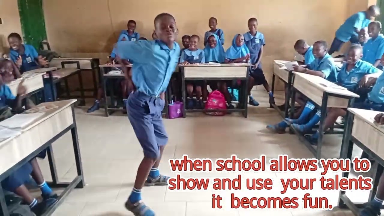African dance. Nigerian School fun. Classroom fun. physical and health education.
