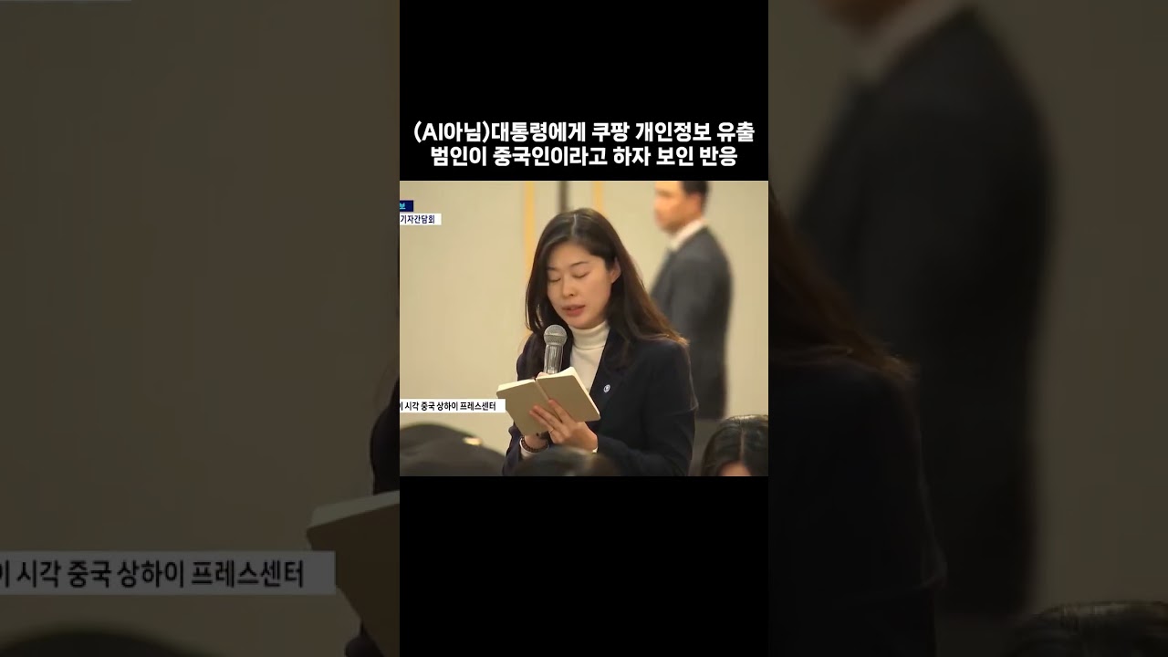 범인이 중국인이다에 어쩌라고요? 이게 대통령이냐?