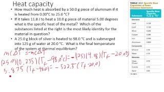 chapter 9 review enthalpy
