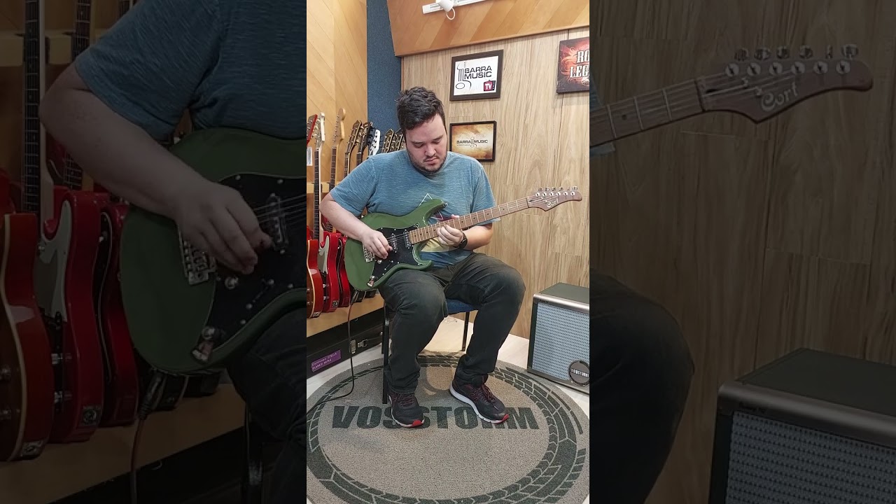 O Cort G250SE ODG é uma versão moderna do vintage. Apresentando um corpo de Basswood para um timbre